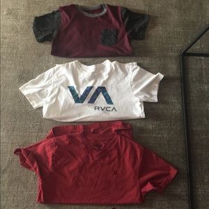 6 boys tshirts (1 w/long sleeve)