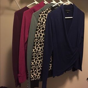 4 Ann Taylor sweaters