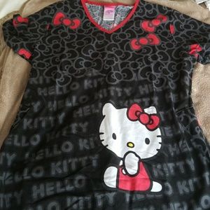 Small Hello Kitty Scrub Top