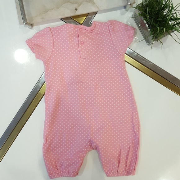 Pink rabbit romper size 18-24M - Picture 3 of 4