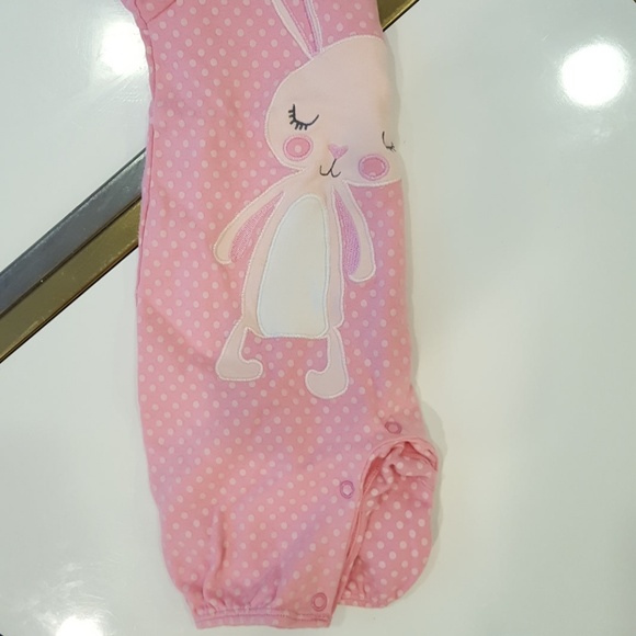 Pink rabbit romper size 18-24M - Picture 4 of 4