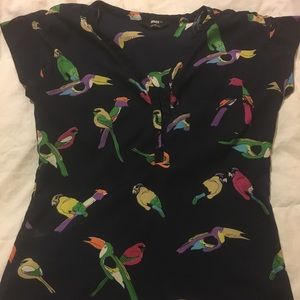 Vintage parrot shirt