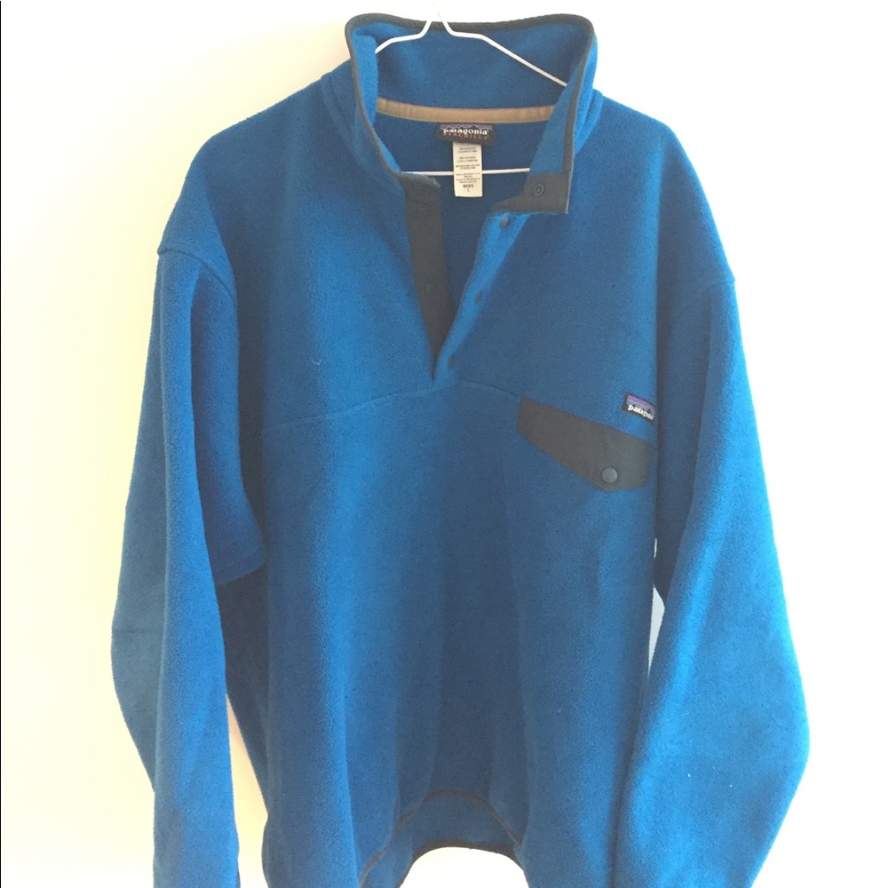 Blue Patagonia Fleece