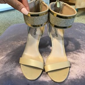 Bebe nude heels Bebe nude heels