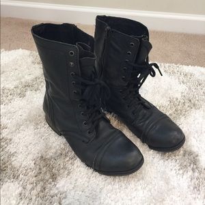 steve madden combat boots
