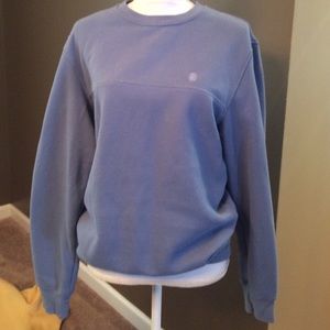Izod blue crew neck sweatshirt