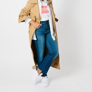 MADEWELL cali denim boot jeans Wyoming Wash