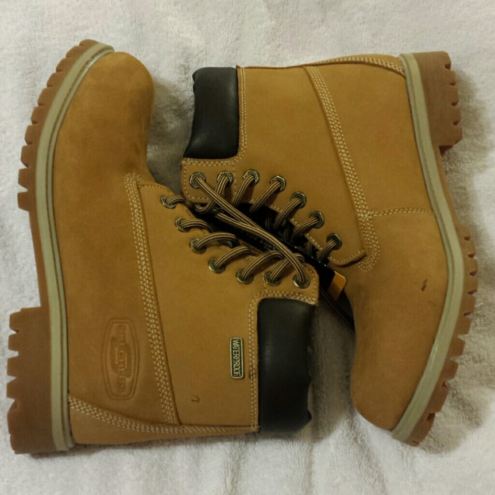 NWT Skechers Waterproof Thinsulate Work Boots 8.5 - Picture 3 of 8