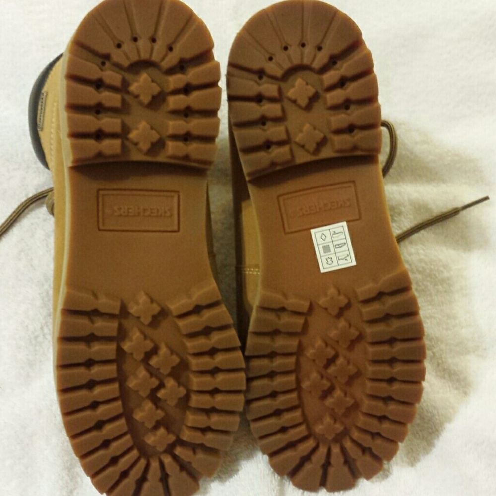 NWT Skechers Waterproof Thinsulate Work Boots 8.5 - Picture 4 of 8