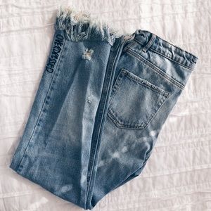 Zara straight/boyfriend jeans
