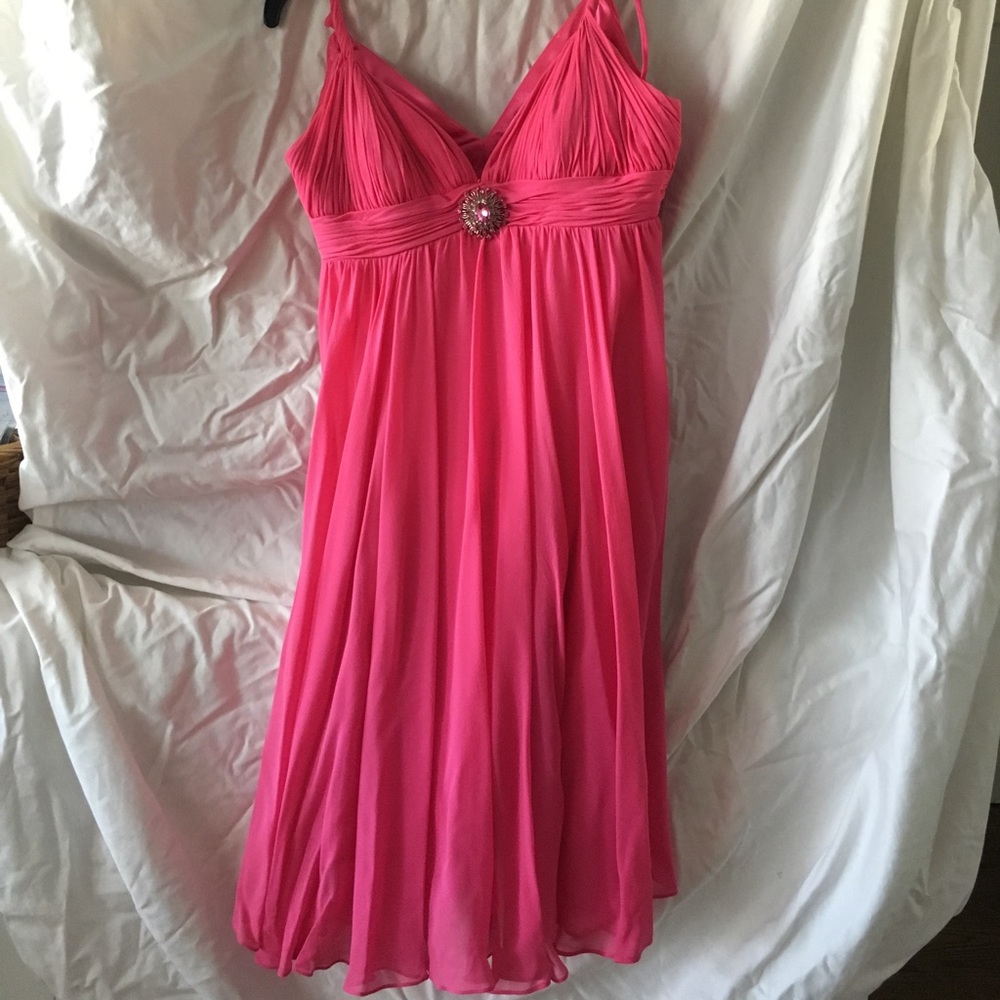 Hot Pink Women's Party Dress