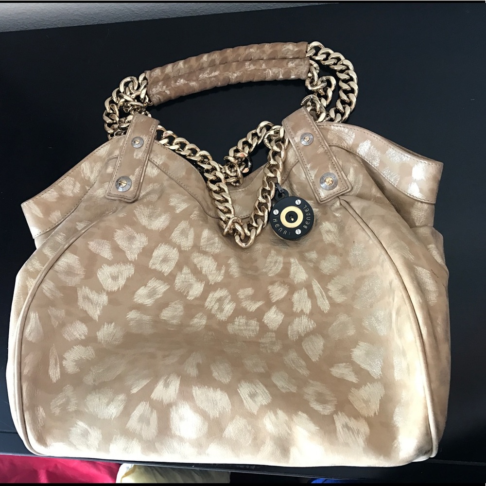 Henri Bendel Leopard print handbag