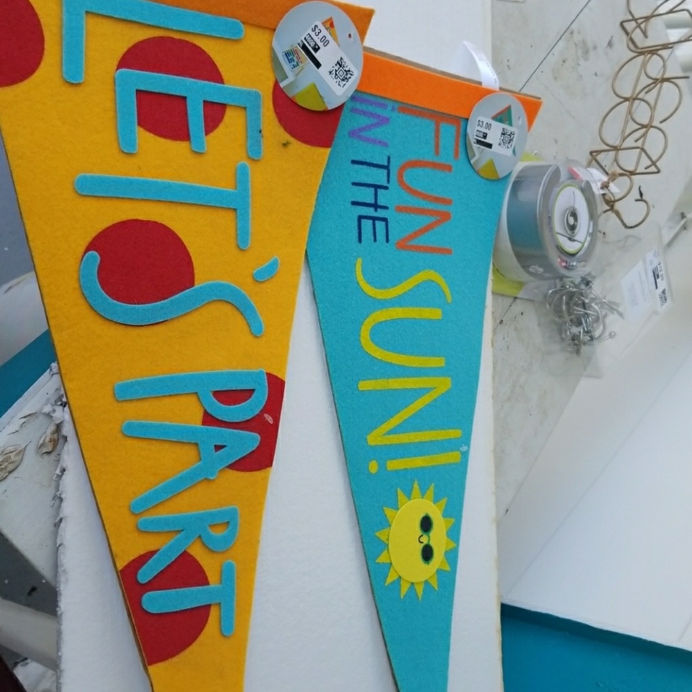 let's party signs