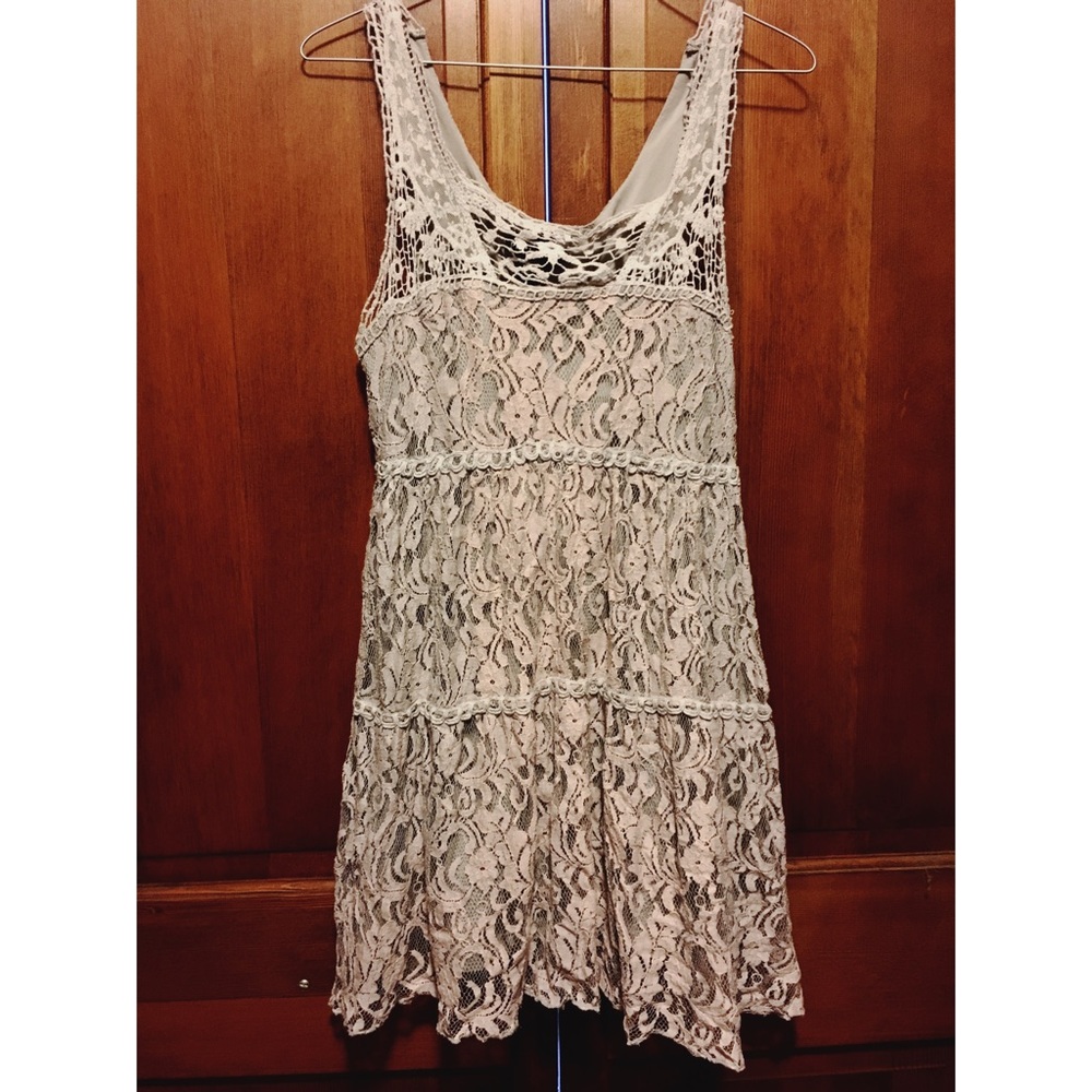 Lace Babydoll Dress Size M / Boho Dress Size M