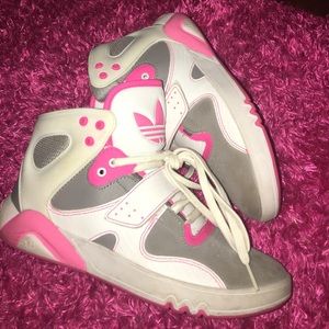 Adidas high top sneakers