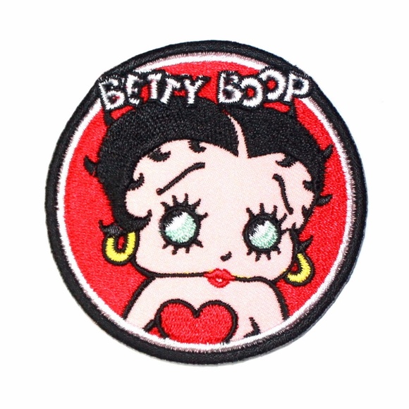 Accessories - Betty Boop Patch, Iron On Applique, Retro Applique