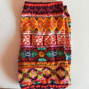 Ankle length designer leggings