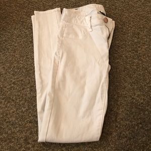 White American Eagle Jeggings