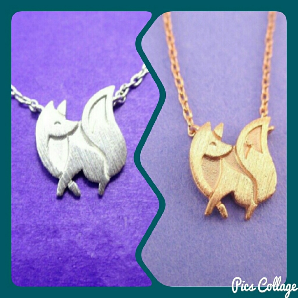 Dainty Fox Necklaces