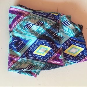 Blue design leggings!