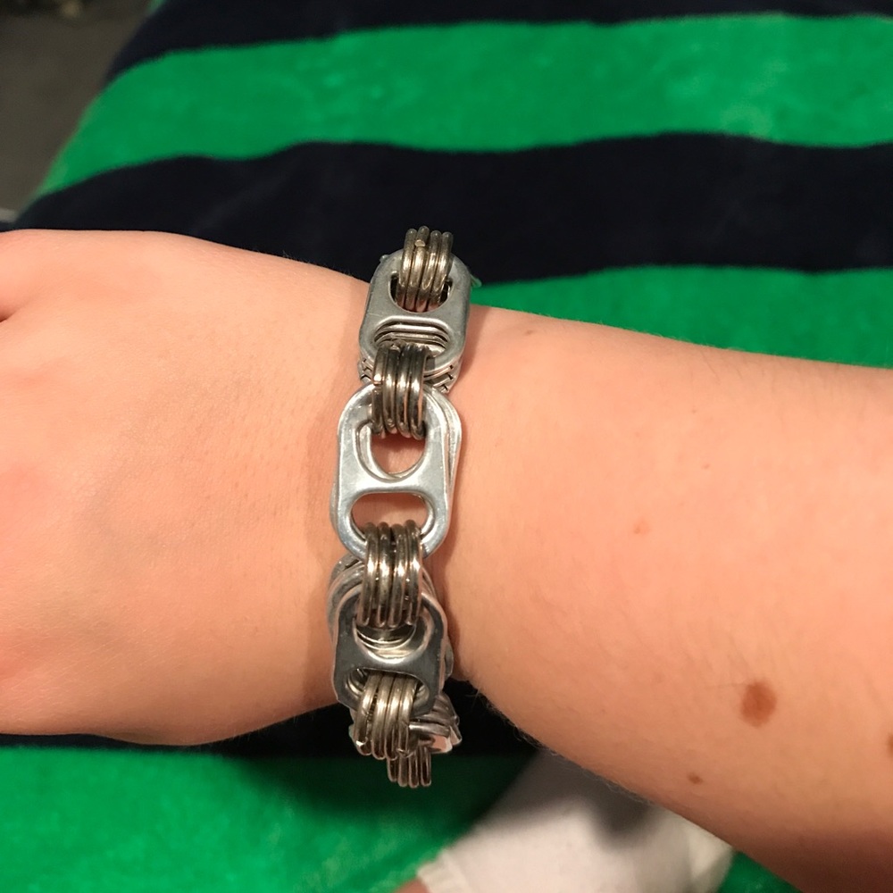 Recyclable Can Tab Bracelet
