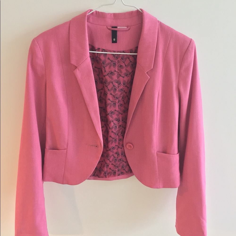 Pink Blazer