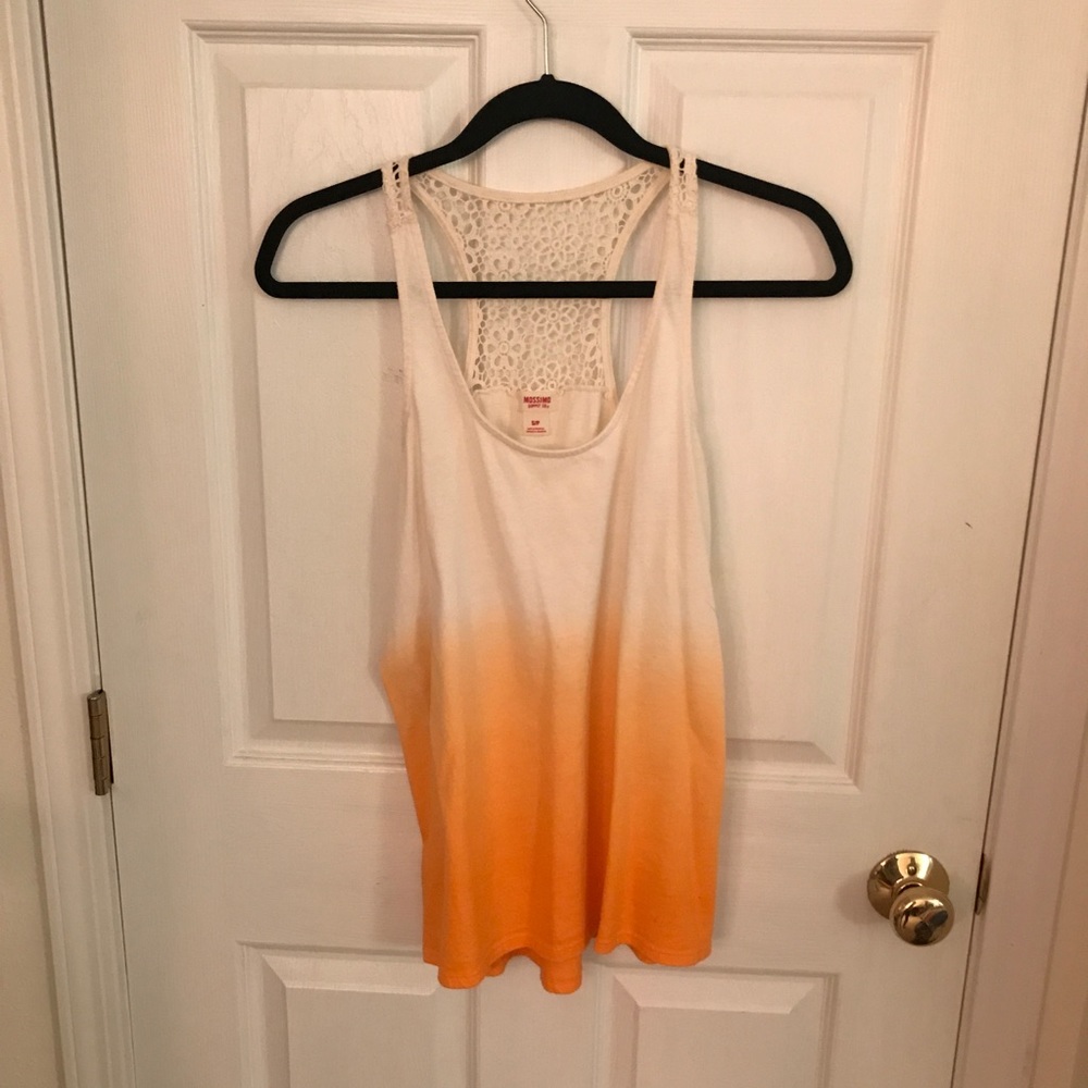 Ombré tank top.