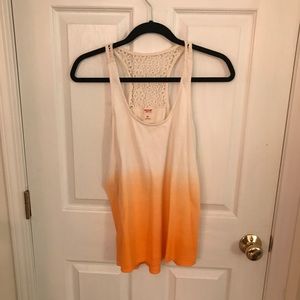 Ombré tank top.