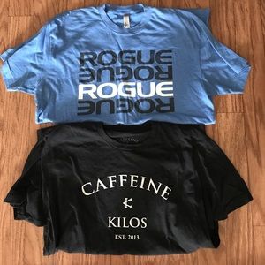 Rogue + Caffeine & Kilos Tees