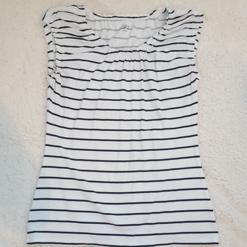 Black/White Loft Tee