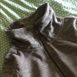 NWT! Alpine Design Gray Full-Zip Fleece Jacket