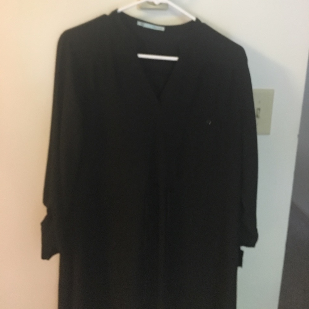 PRICE LOWERED!!!! Light, tie-waist shirt dress