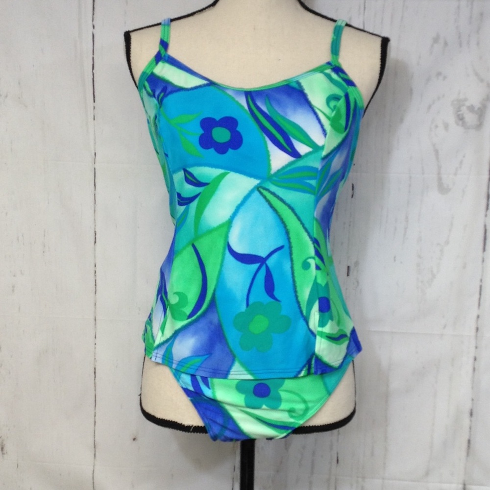 Costa del Sol Floral Printed Size 14 swimsuit