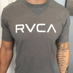 RVCA • Gray Tee Shirt • New w/ tags • Size Large