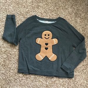 Gingerbread man ugly Christmas sweater