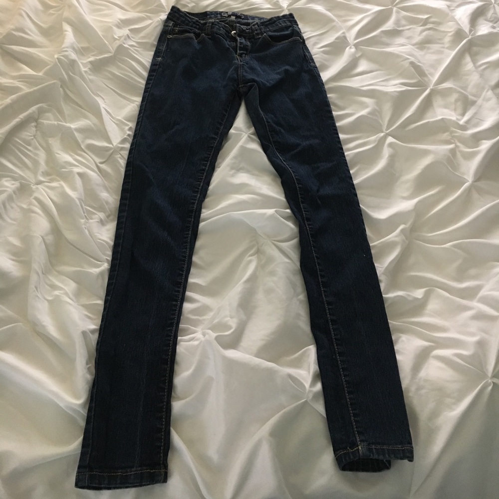 Dark wash jeans