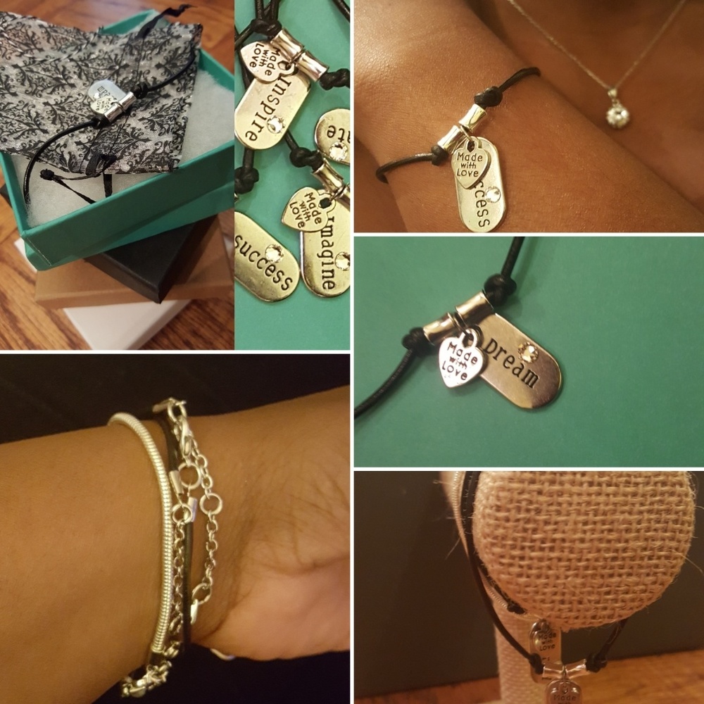 🎉SALE🎉🆕️DREAM Knotted Leather Cord Bracelet