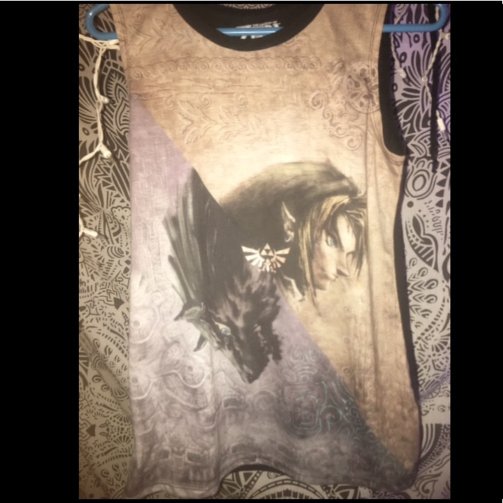 Zelda twilight princess tee tank top