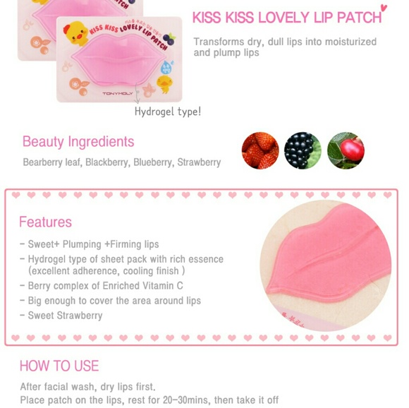 Tonymoly Hydrogel Lippatch I Private Offer Bundles - Picture 3 of 5