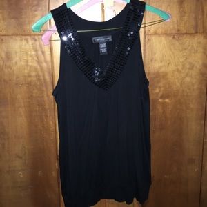 Black Dressy Tank Top