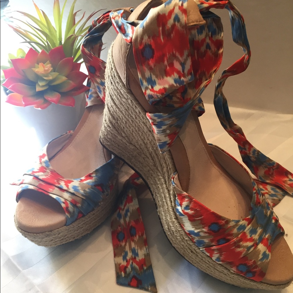 UGG Wrap Espadrilles, wedge heels