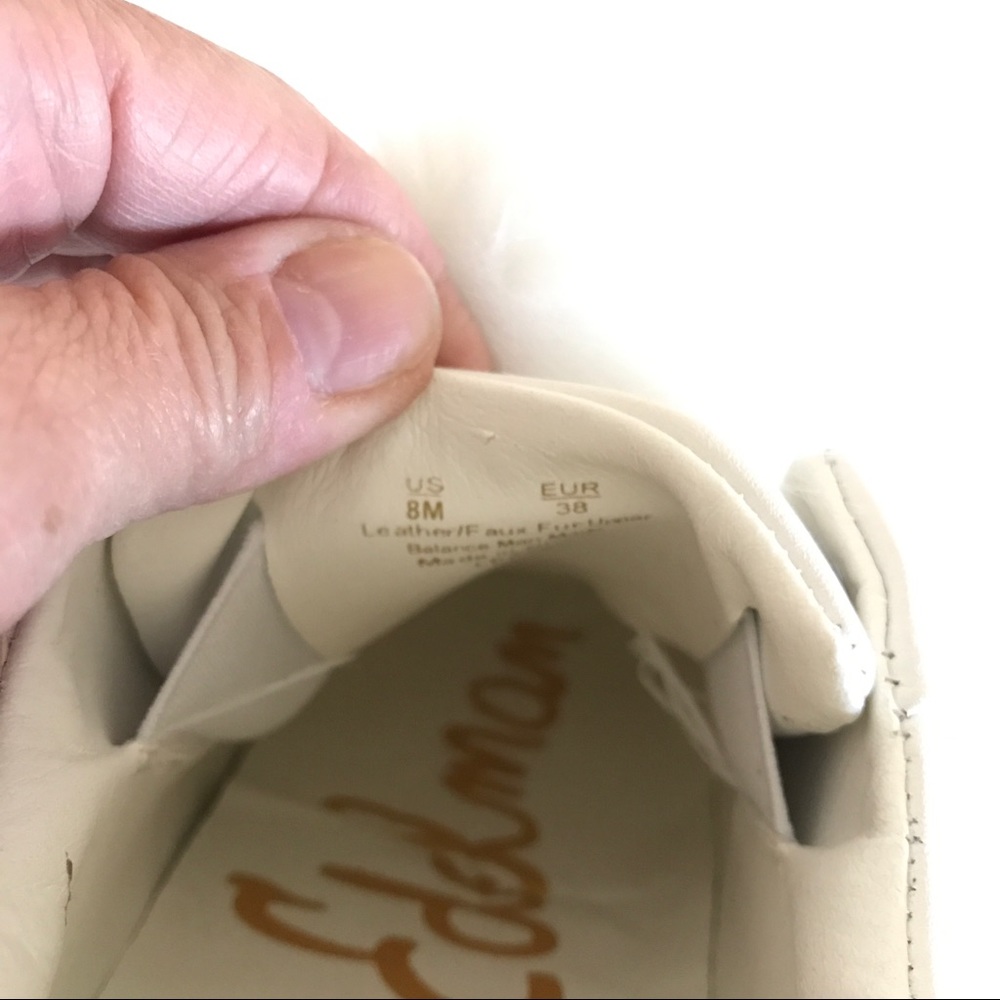 🎉 SOLD 🎉 NEW SAM EDELMAN LEYA POM SNEAKERS - Picture 6 of 8