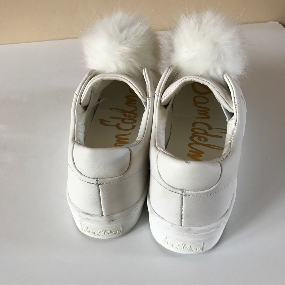 🎉 SOLD 🎉 NEW SAM EDELMAN LEYA POM SNEAKERS - Picture 7 of 8