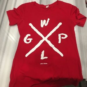 Gwpl lightly used red shirt. Size small.