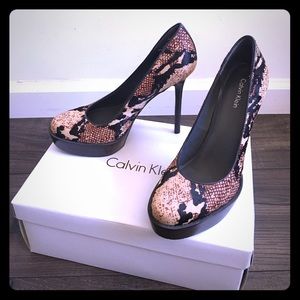 Calvin klein heels! Gorgeous! New Calvin klein heels! Gorgeous! New