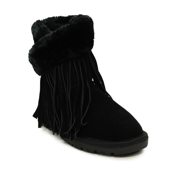 lamo fringe boots