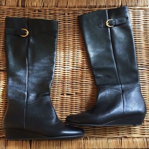 Steve Madden Black Riding Boots