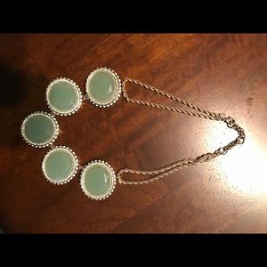Banana Republic Mint Colored Statement necklace Banana Republic Mint Colored Statement necklace