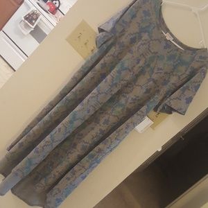 Patterned LuLaRoe Carly