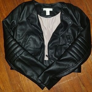 Leather Moto Jacket